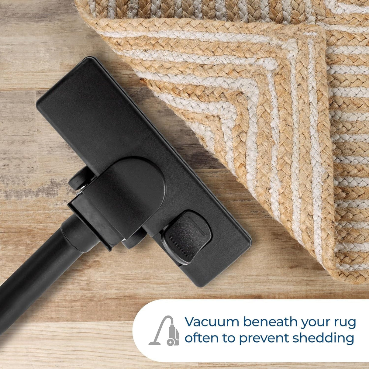 Rustic Bohemian Handwoven Jute Rug – Braided Area Carpet for Home Décor