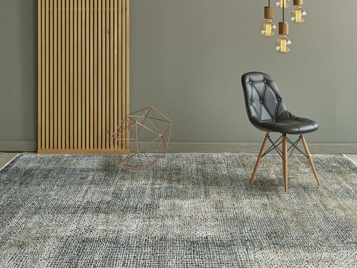 Hand Knotted Floor Carpet, Modern Design Hand Knotted Wool Carpet
