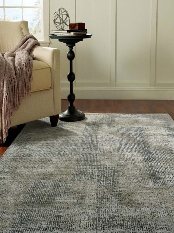 Hand Knotted Floor Carpet, Modern Design Hand Knotted Wool Carpet