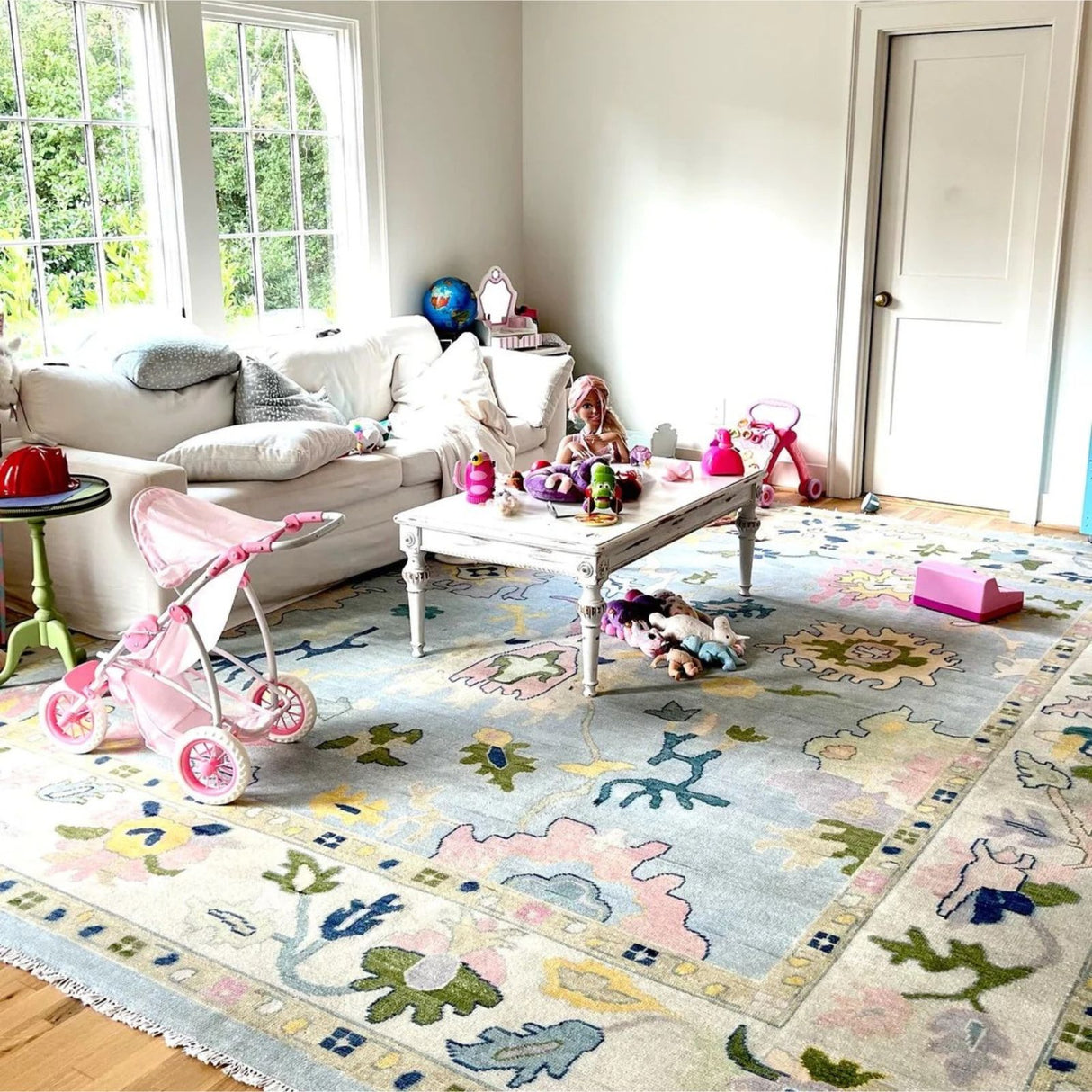 Handwoven Oushak Rugs,Turkish Oushak Dining Room Desiger Rugs