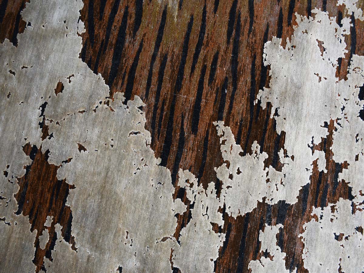 Hand Made Best Affordable Wool Bamboo Silk Carpet,White