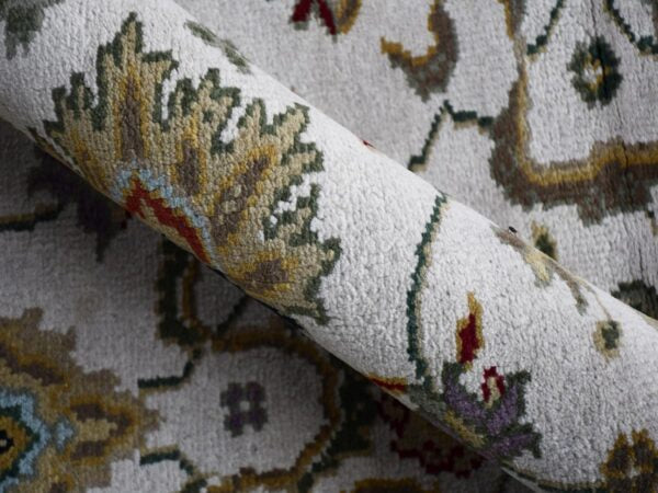 Hand Knotted Floor Carpet, Modern Design Hand Knotted Wool Carpet