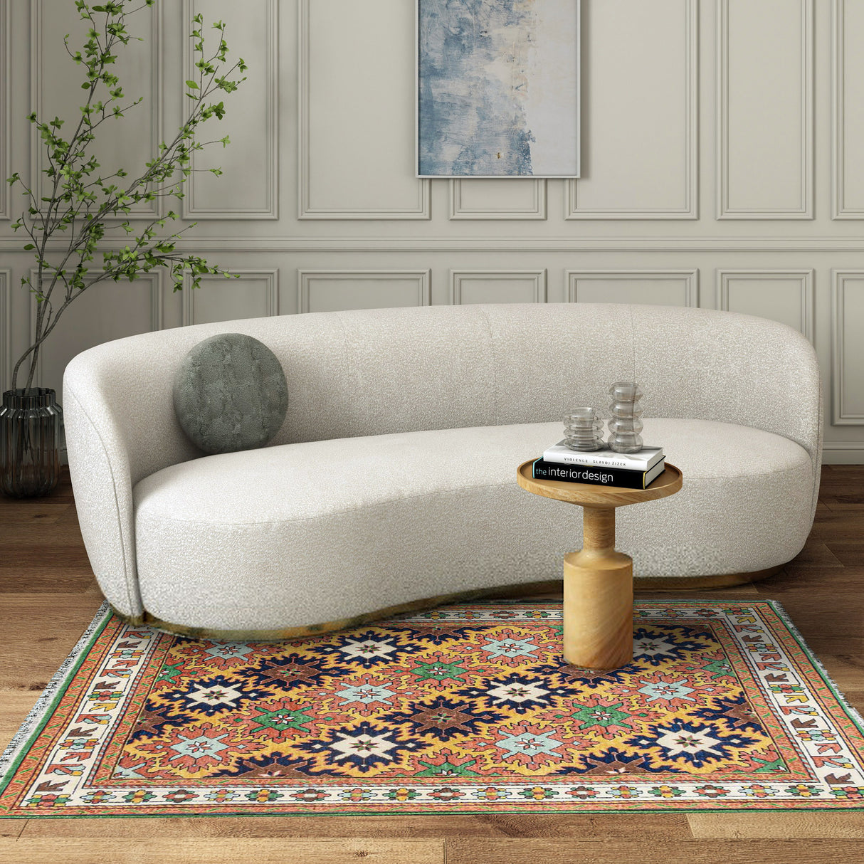 Handmade  Oushak Rug, Luxury Oushak Carpets