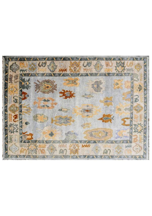 Handmade Home Decor Oushak Rug, Wool Oushak Carpets