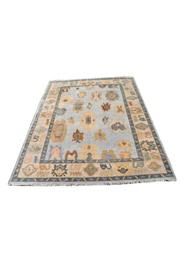 Handmade Home Decor Oushak Rug, Wool Oushak Carpets