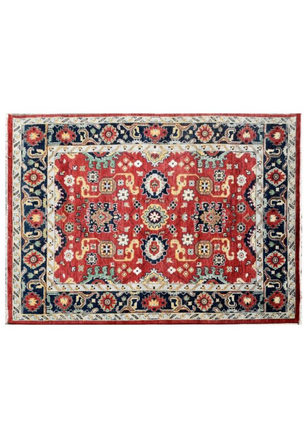 Turkish Vintage Oushak Carpet, Modern Oushak Rugs