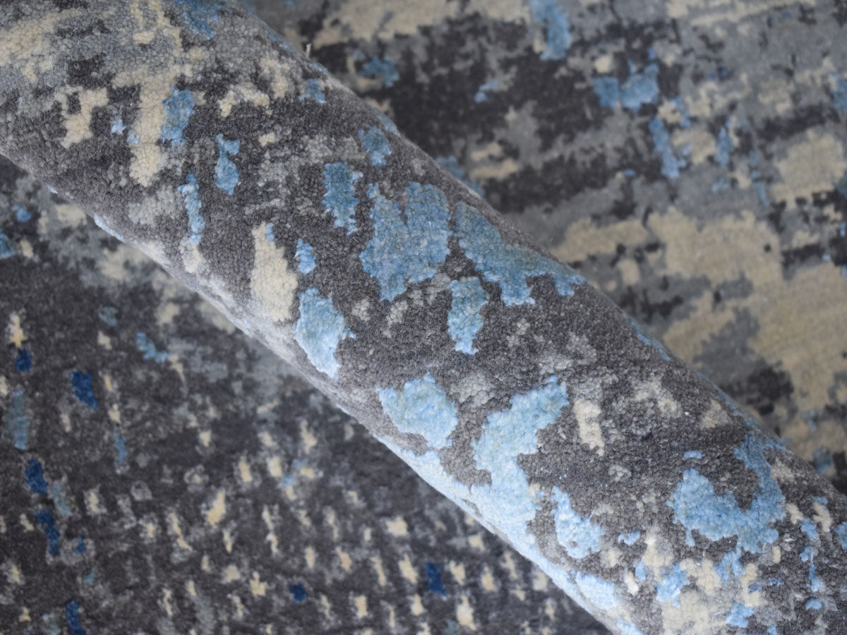 Handmade Modern Designer Carpets, Exclusive Knotted Modern Carpet