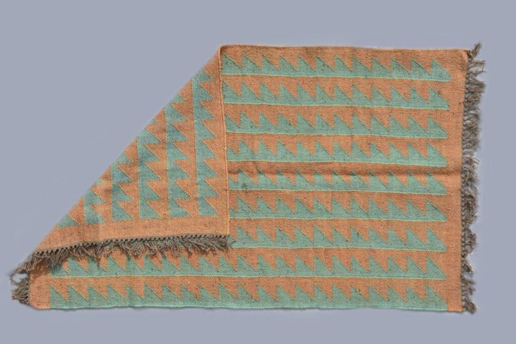 Turkish Kilim Rugs, Modern Jute Kilim Custom Rug