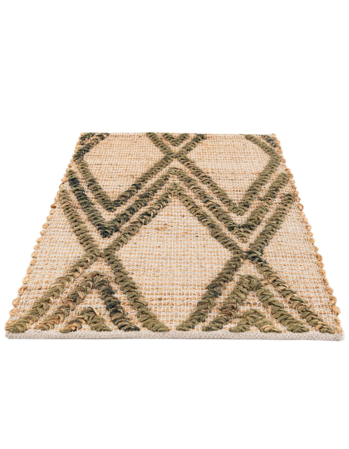 Hand Braided Jute Rug, Natural Fiber Rugs,Sisal Wool Rugs