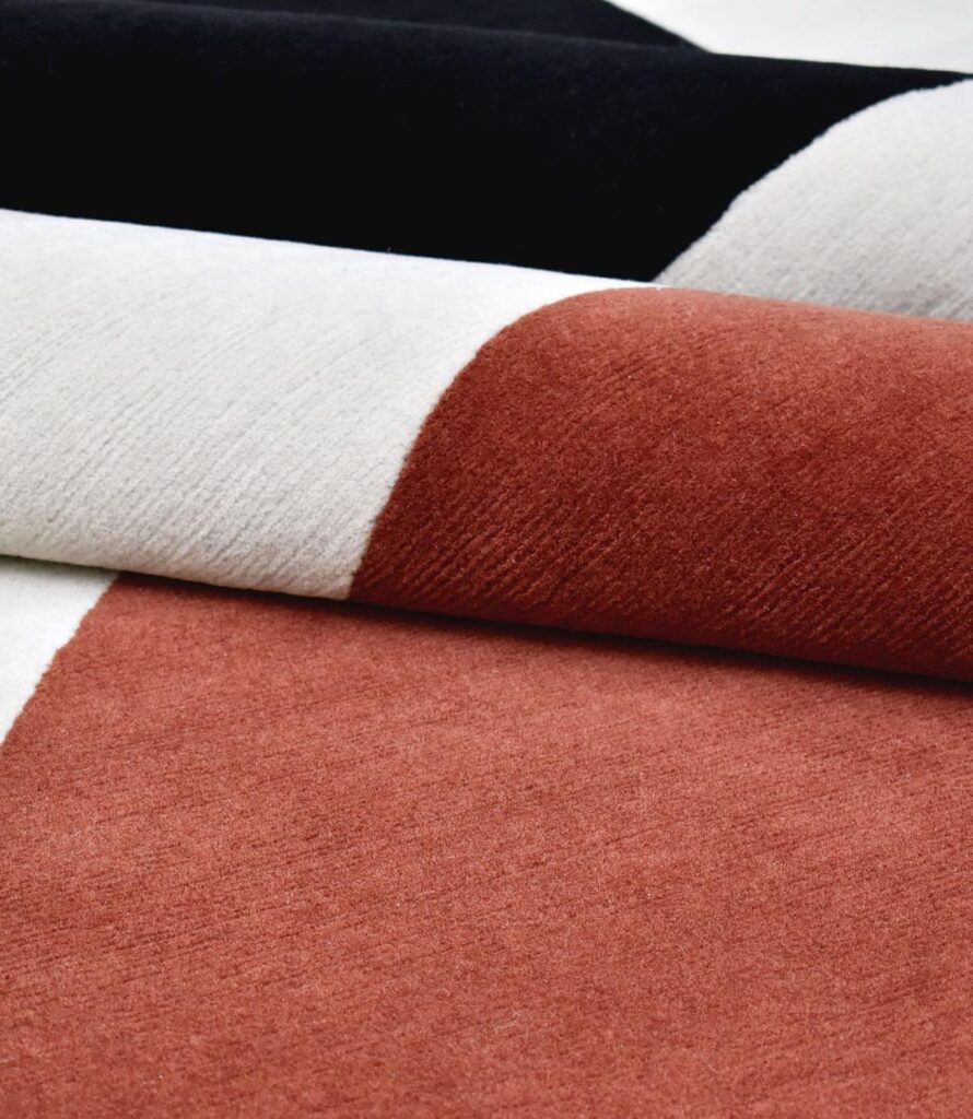 Wool Tufted Carpet Dining Room Designer Rug