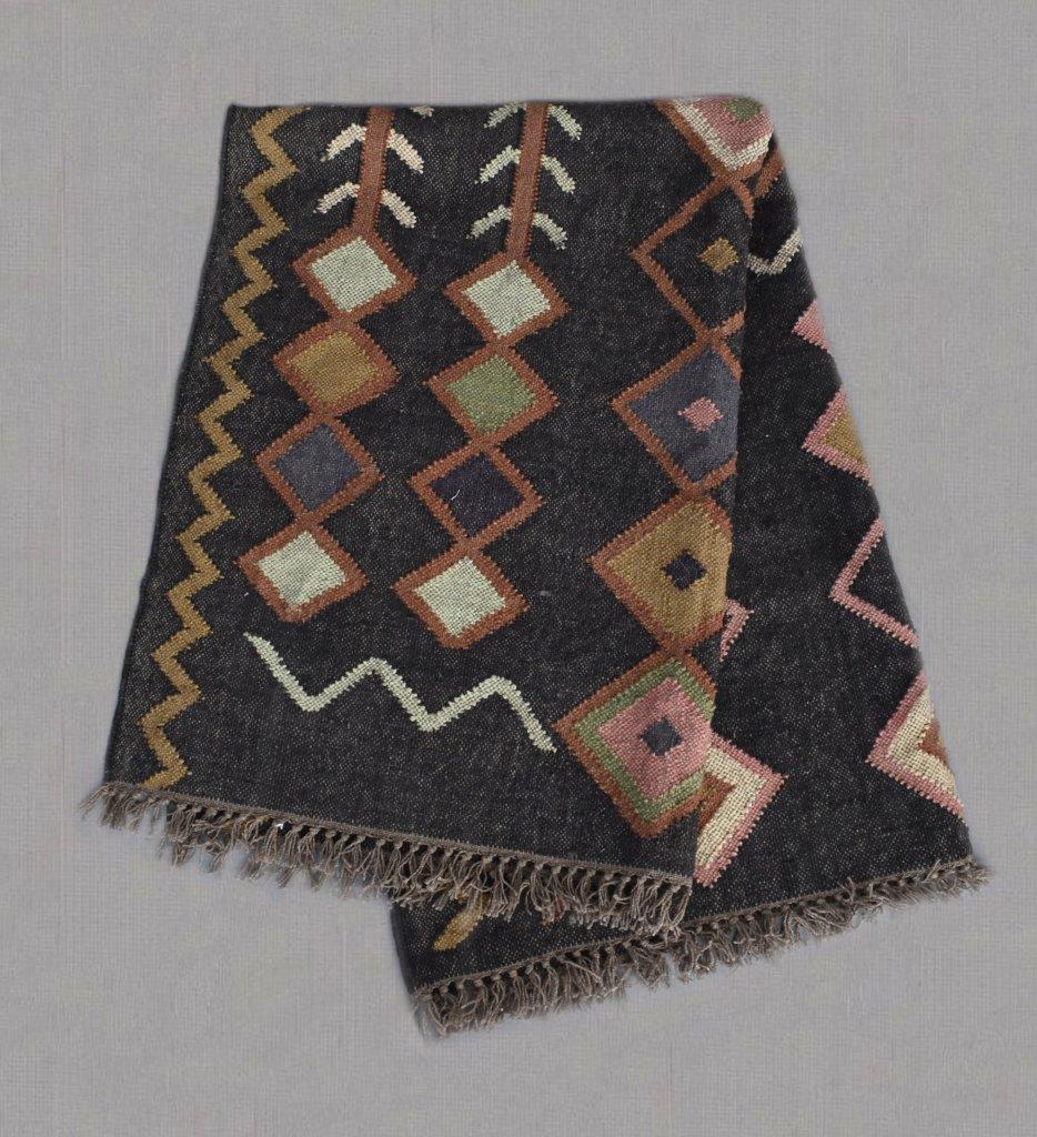 Natural Jute Kilim Dhurrie Rugs Handmade Home Decor Rug