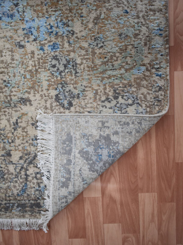 Contemporary Hand Knotted Carpet, Exclusive Knotted Modern Carpet