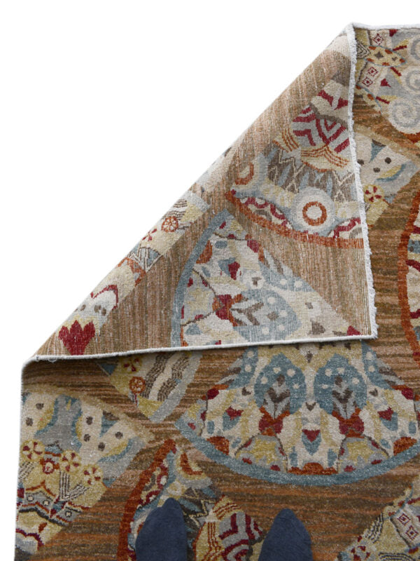 Hand Made Best Affordable Wool Bamboo Silk Carpet