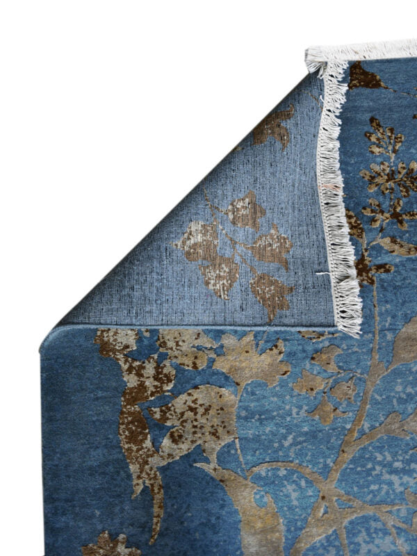 Contemporary Knotted Carpet, Exclusive Knotted Modern Carpet for Living Rooms