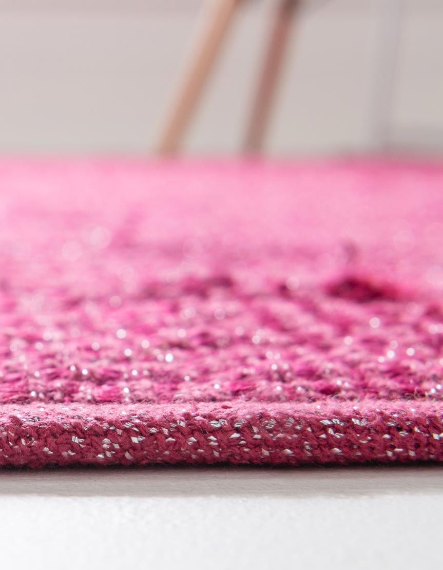 Hand Woven Gilded Jute Rug