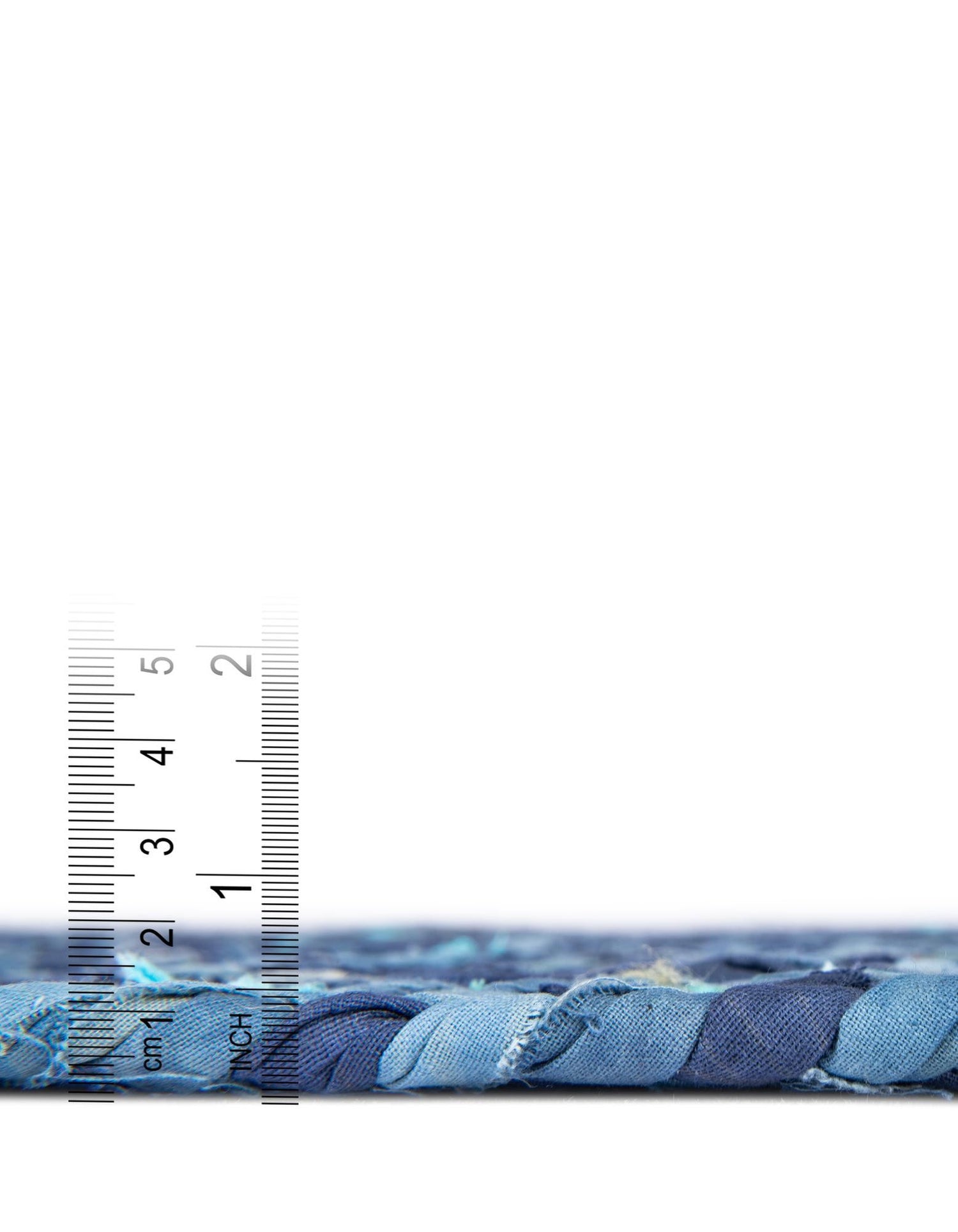 Braided Chindi Table Runner Rug