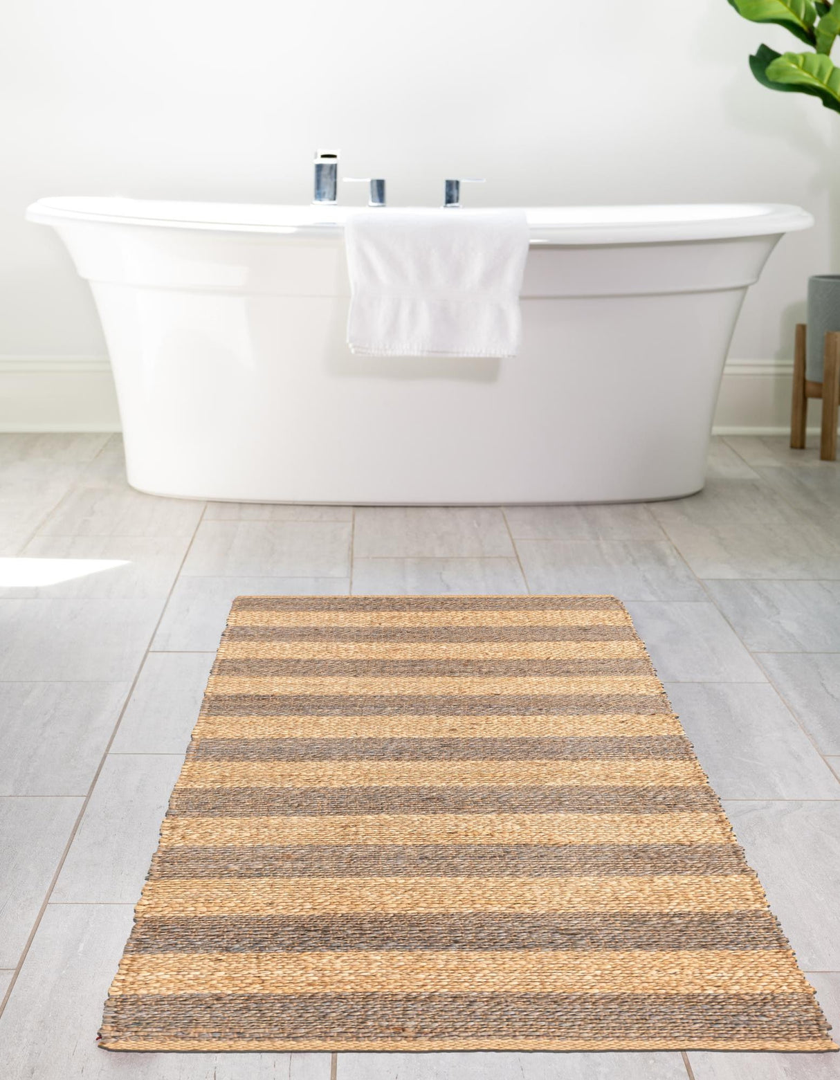 Hand Braided Jute Rug, Boho Hemp Jute Rugs