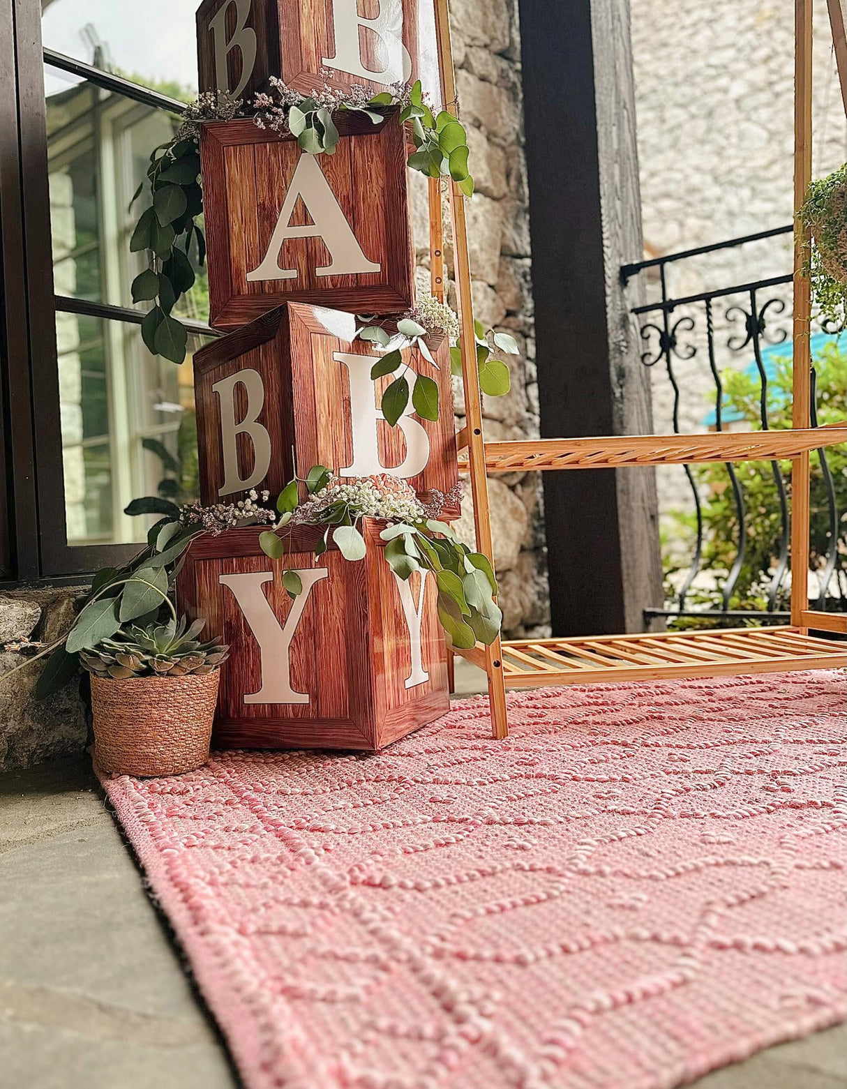 Hand Woven Larsa Colorful Hemp Jute Rug