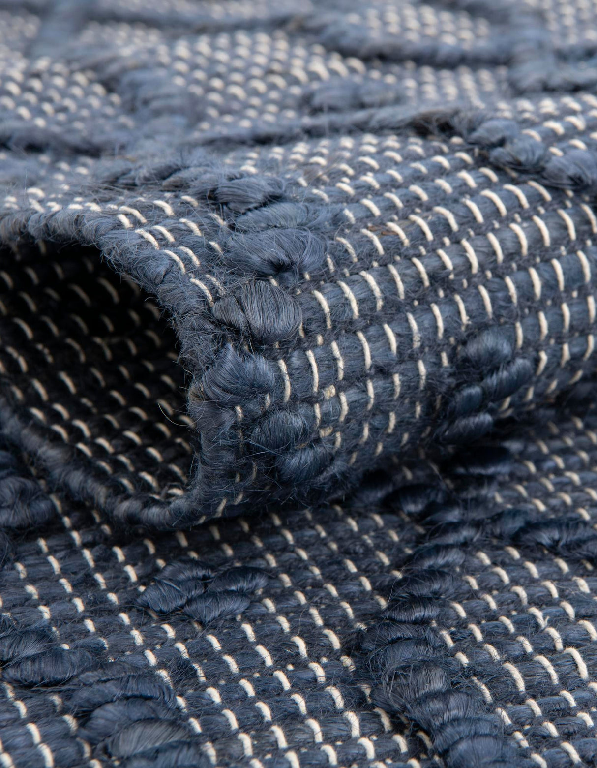 Hand Woven Larsa Colorful Hemp Jute Rug