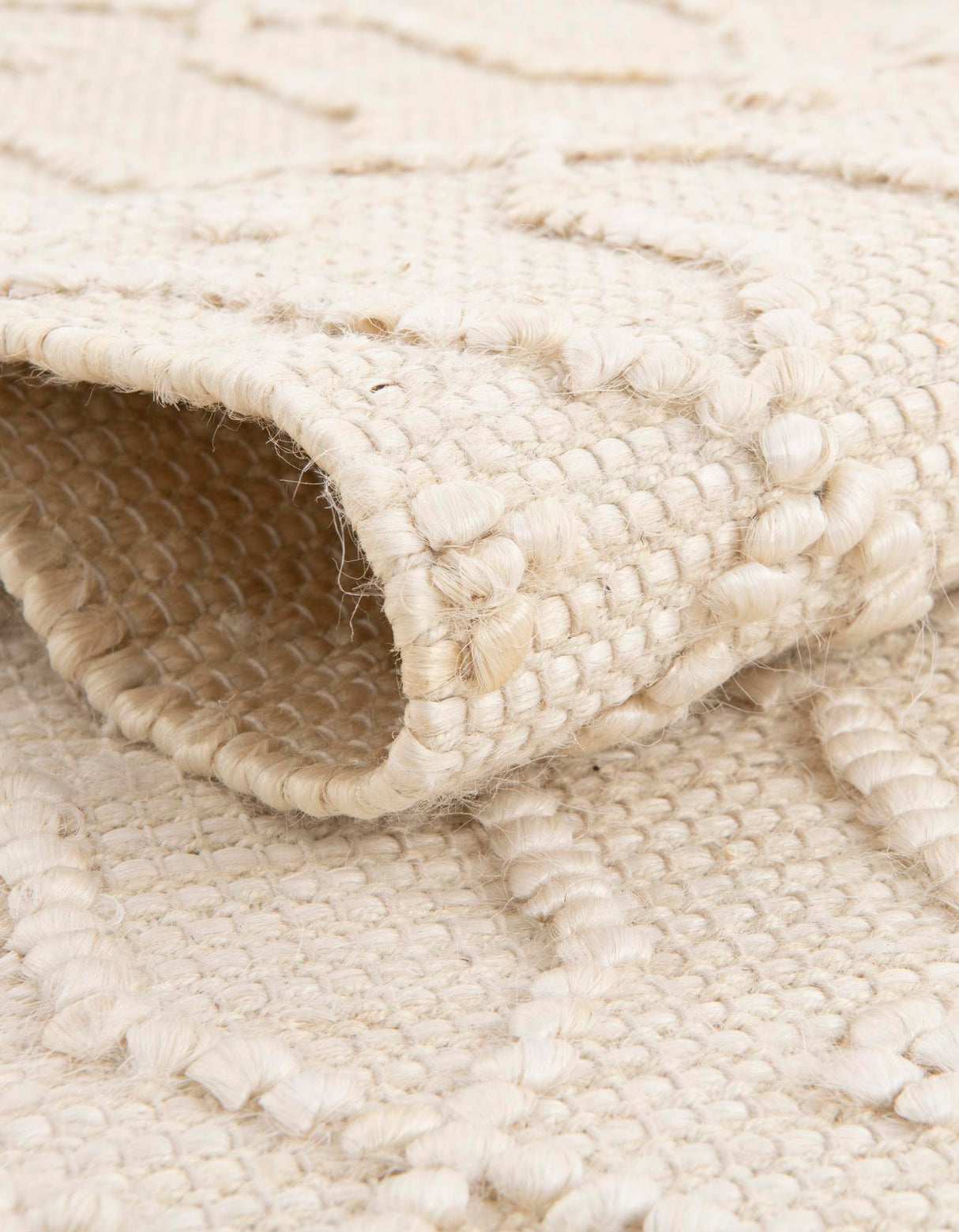 Hand Woven Larsa Colorful Hemp Jute Rug