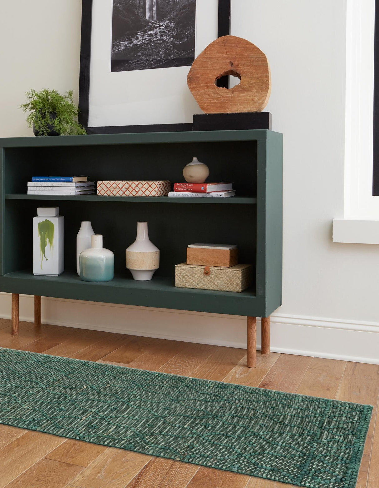 Hand Woven Larsa Colorful Hemp Jute Rug