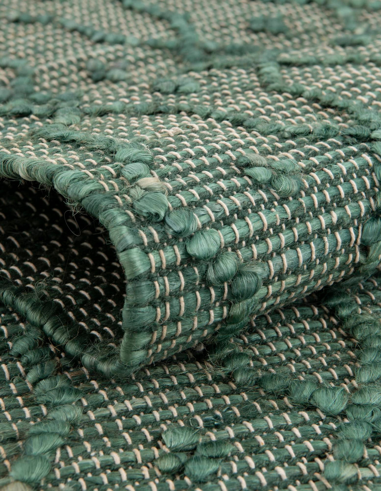 Hand Woven Larsa Colorful Hemp Jute Rug