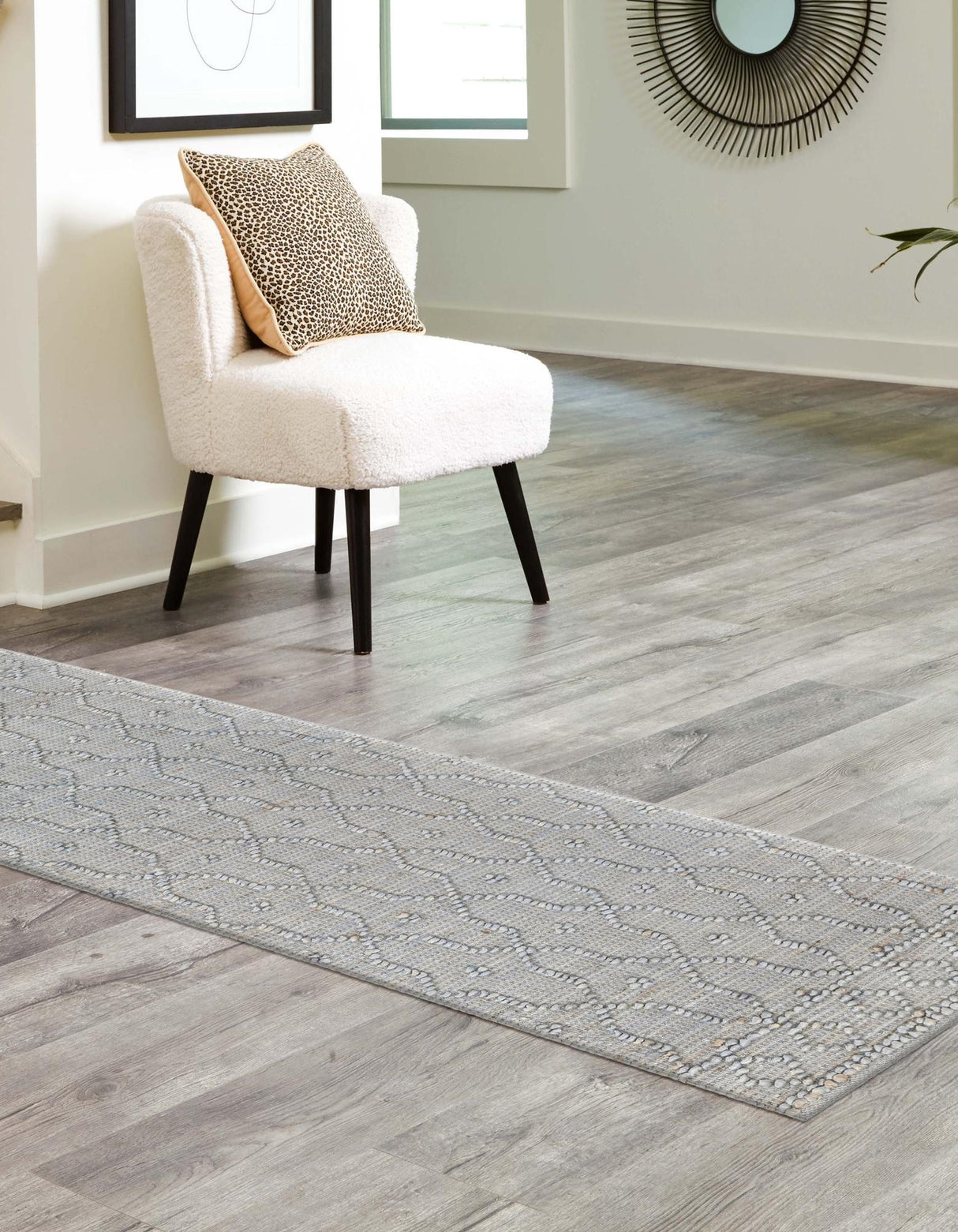 Hand Woven Larsa Colorful Hemp Jute Rug