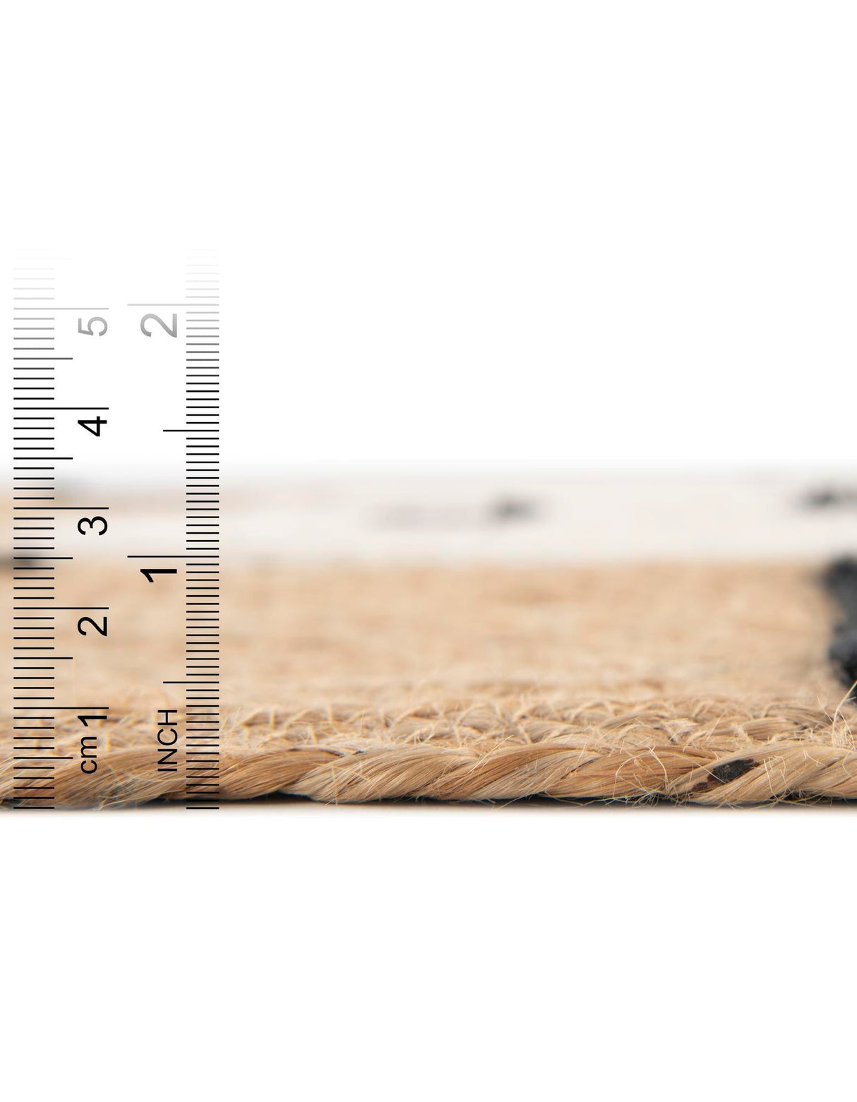 Round Jute Rug for Kids – Hand Braided Natural Rug for Nursery or Bedroom