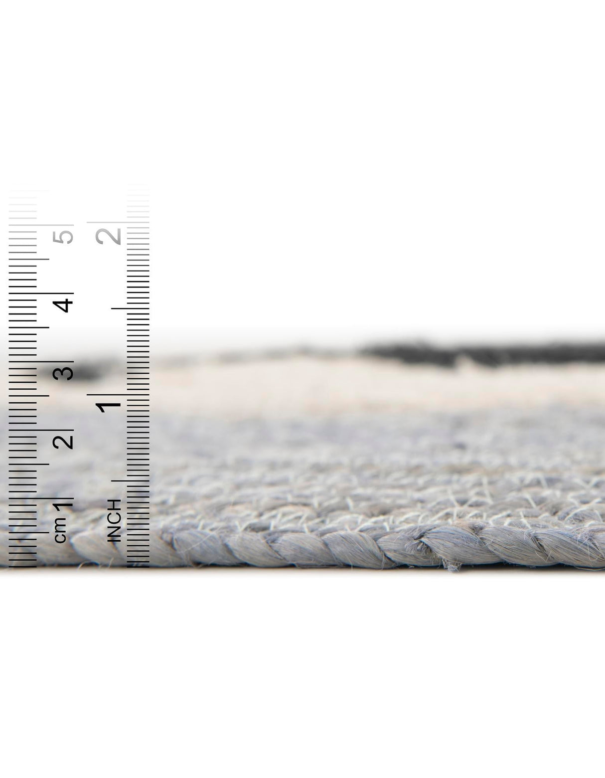 Round Jute Rug for Kids – Hand Braided Natural Rug for Nursery or Bedroom