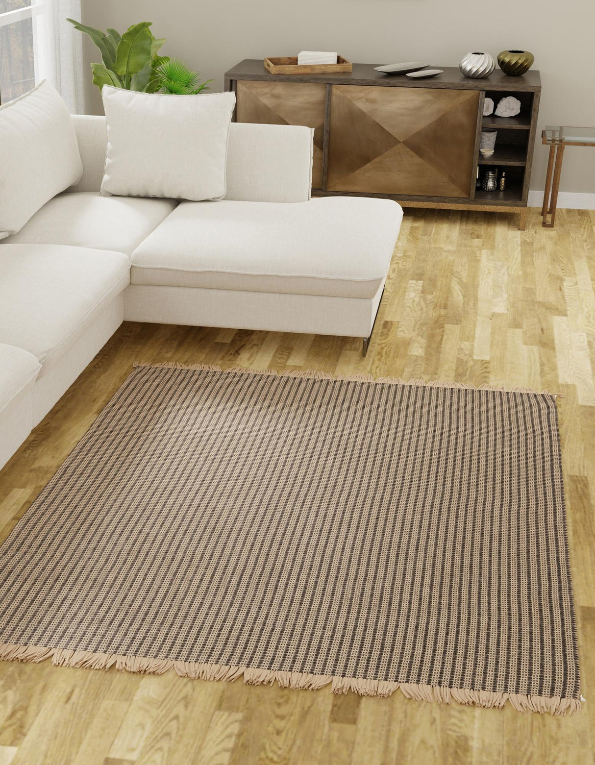 Chunky Rug, Eco Friendly Decor for Living Room