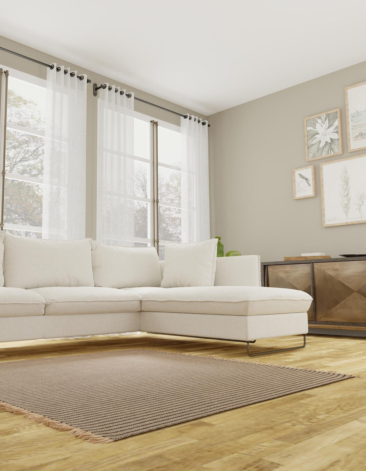 Chunky Rug, Eco Friendly Decor for Living Room