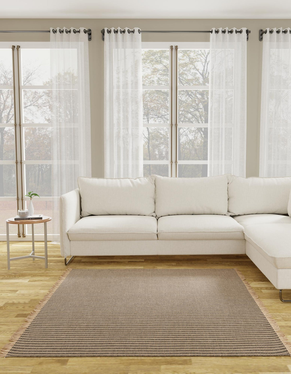 Chunky Rug, Eco Friendly Decor for Living Room