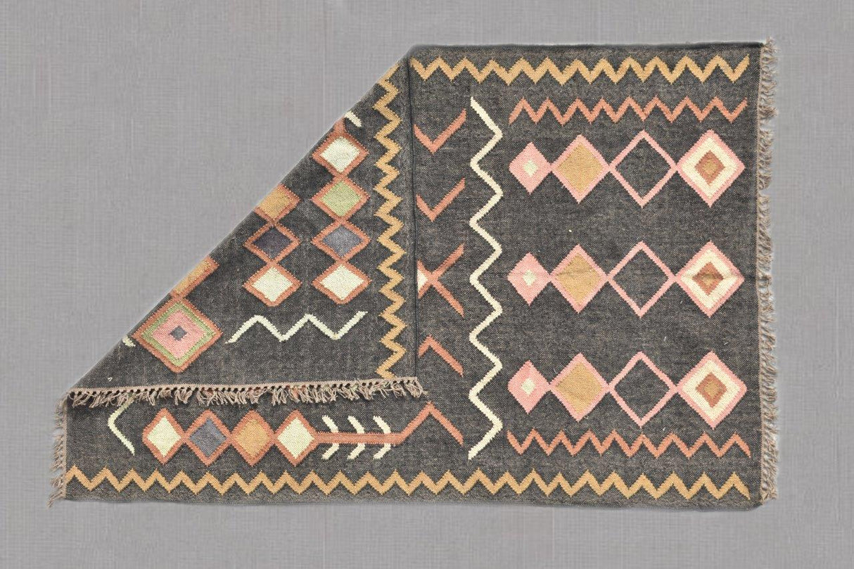 Natural Jute Kilim Dhurrie Rugs Handmade Home Decor Rug