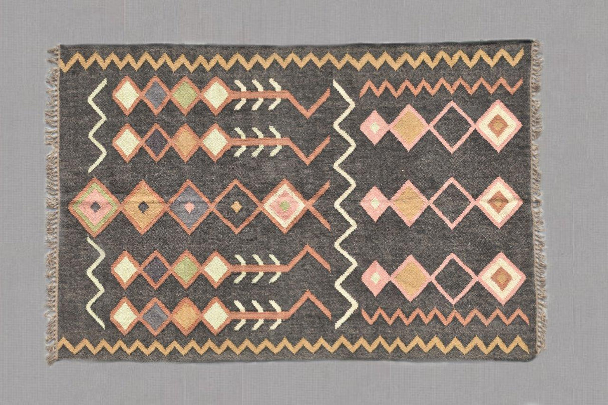 Natural Jute Kilim Dhurrie Rugs Handmade Home Decor Rug