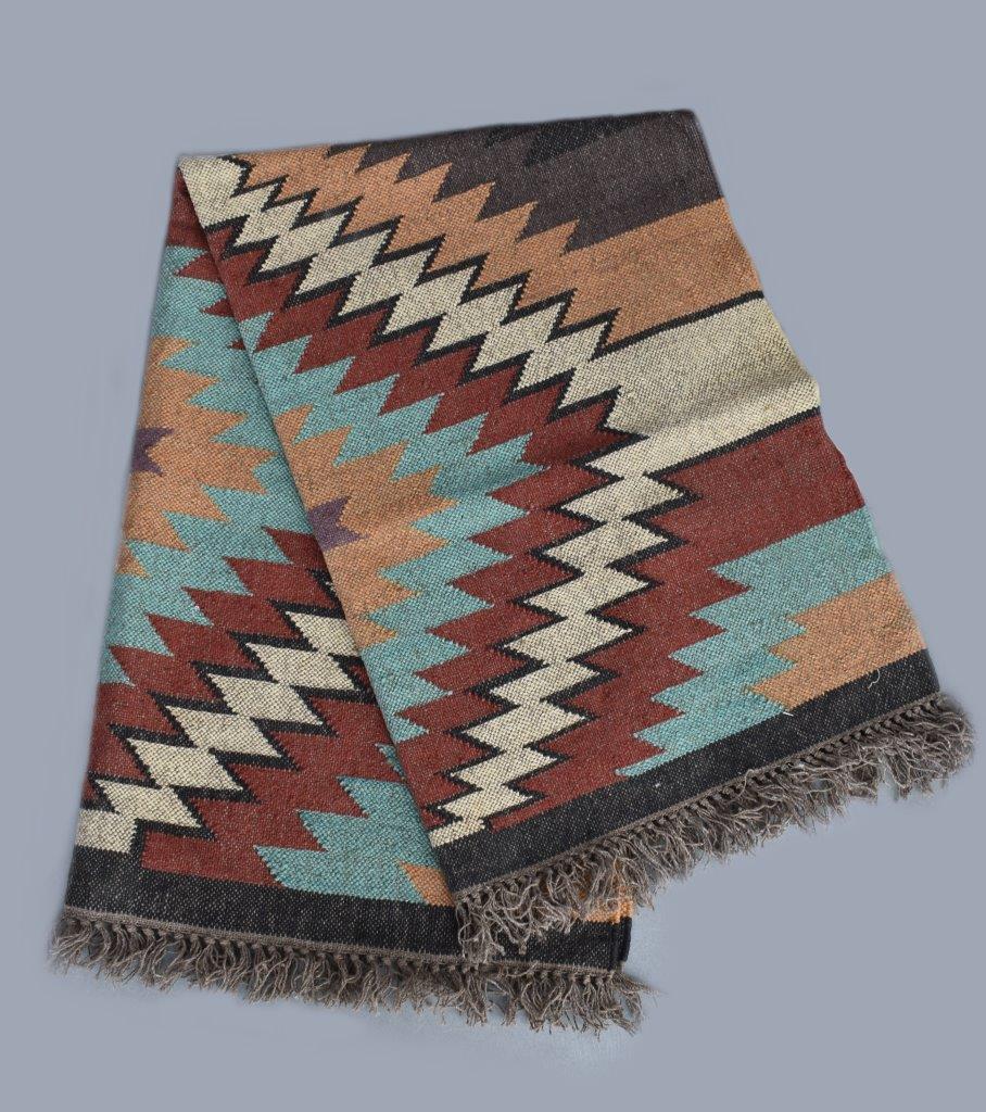 Natural Jute Kilim Dhurrie Rugs Handmade Home Decor Rug