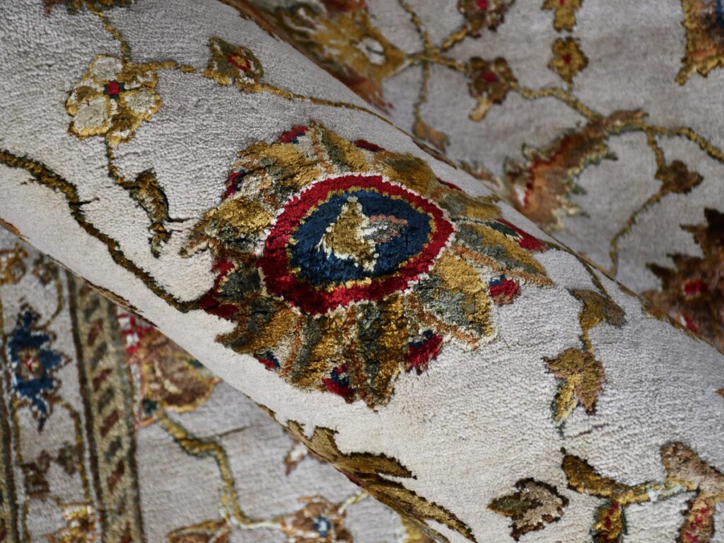 Hand Made Best Silk Viscose Wool Bamboo Silk Carpet