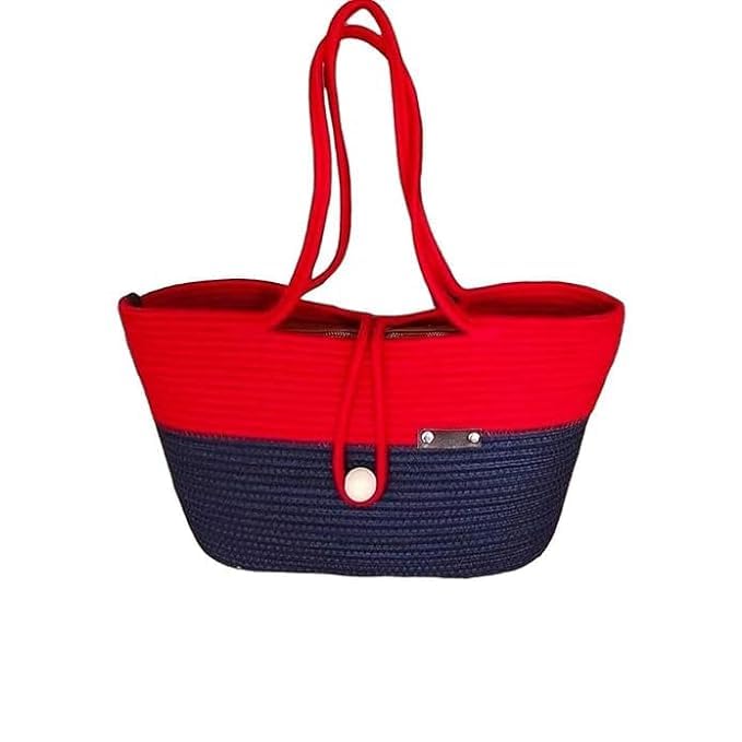 Hand Bag | large Tote Bag | Summer Bag | Bucket Bag | Basket Bag | Bamboo Tote