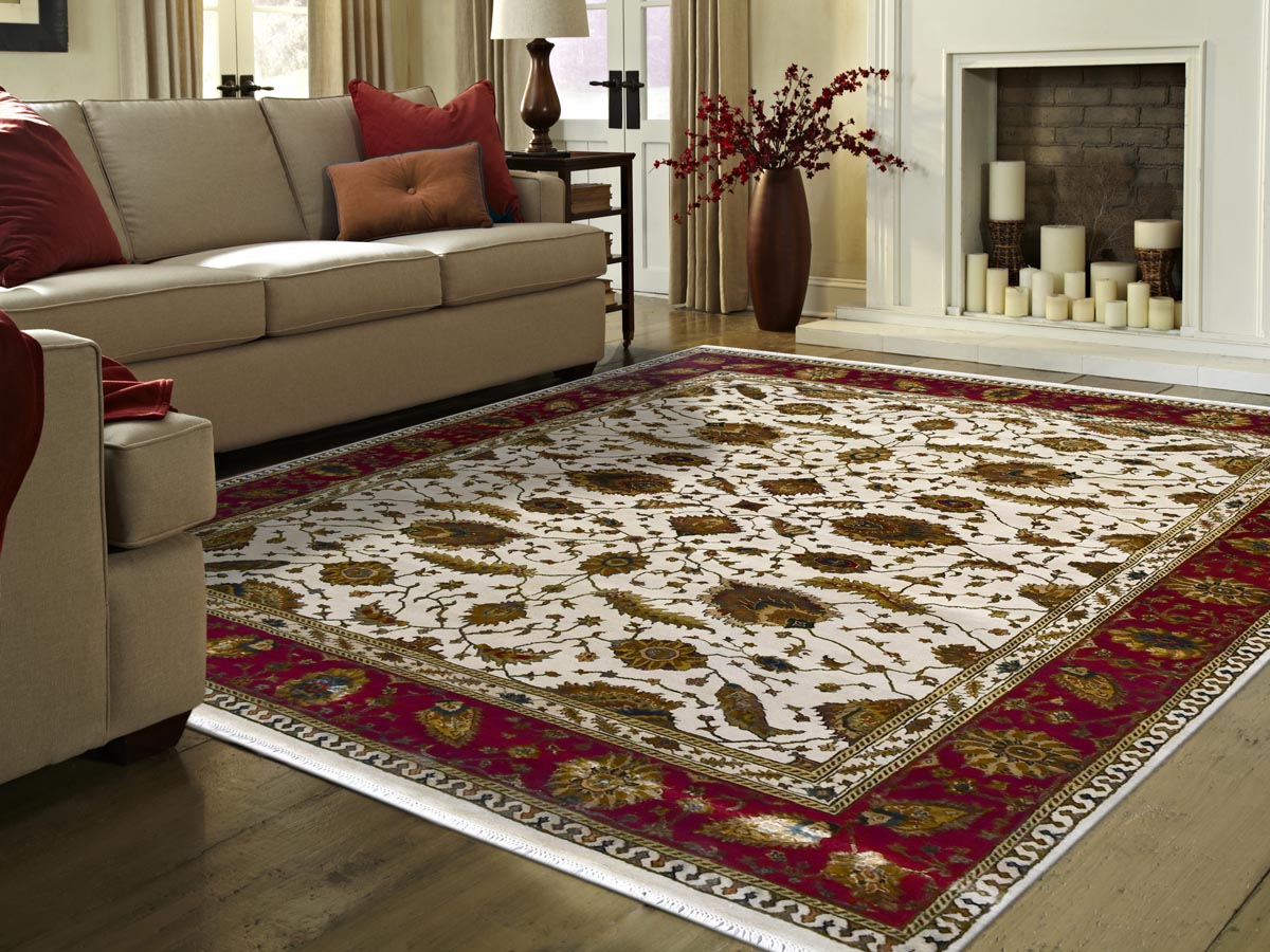 Hand Made Best Silk Viscose Wool Bamboo Silk Carpet