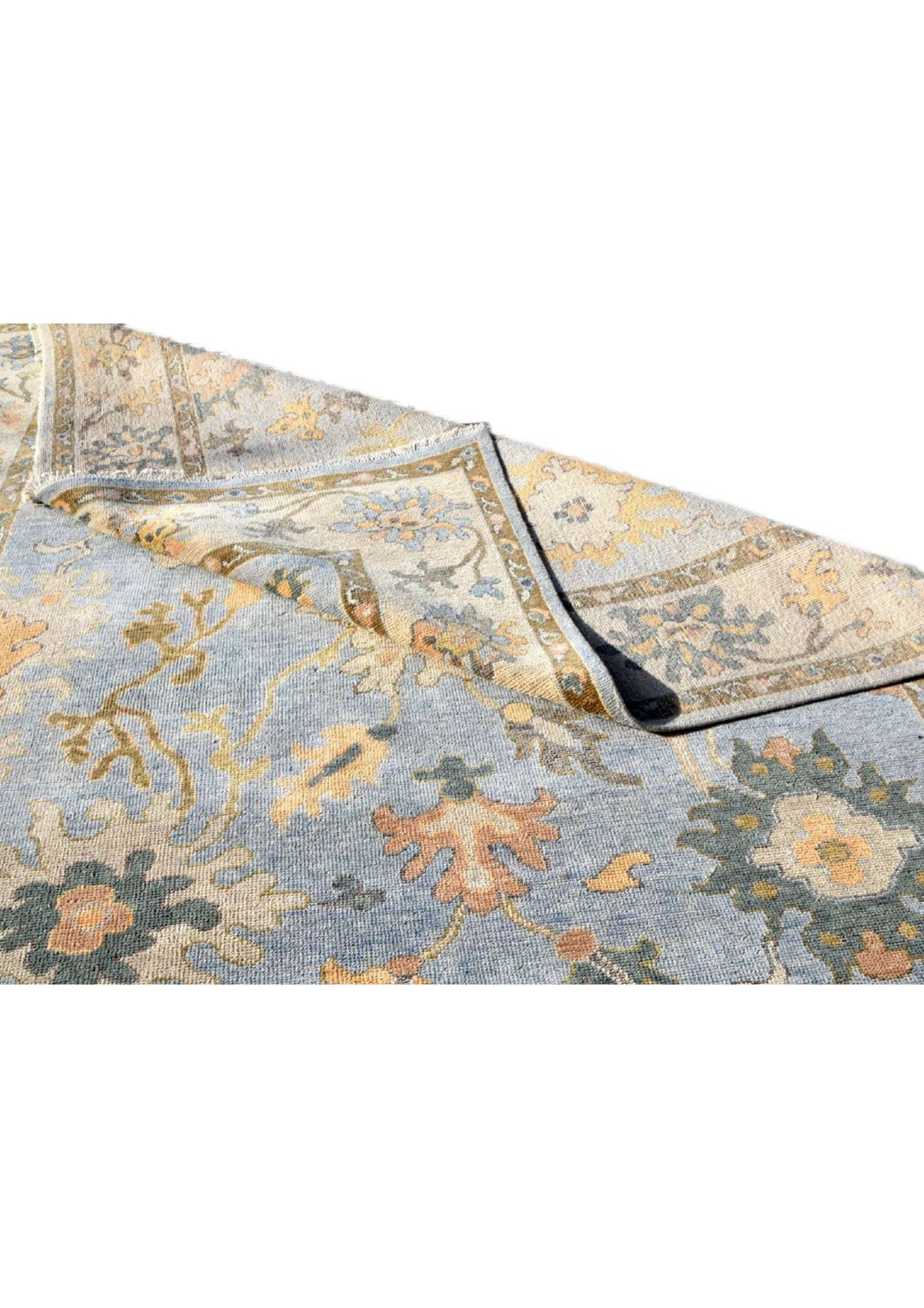 Contemporary Oushak Oversize Luxury Handmade Rug, Wool Oushak Carpets