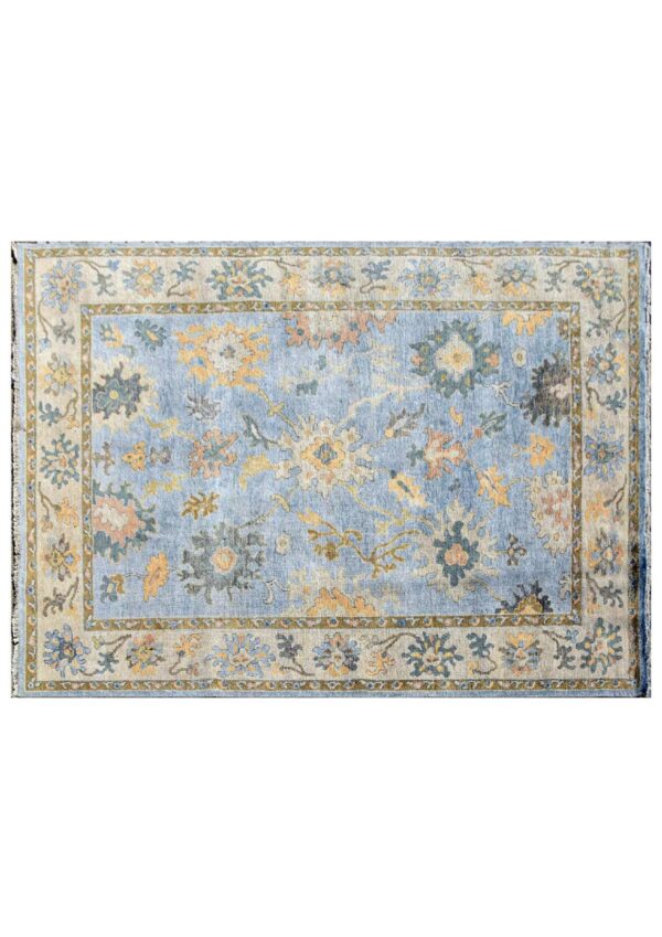 Contemporary Oushak Oversize Luxury Handmade Rug, Wool Oushak Carpets