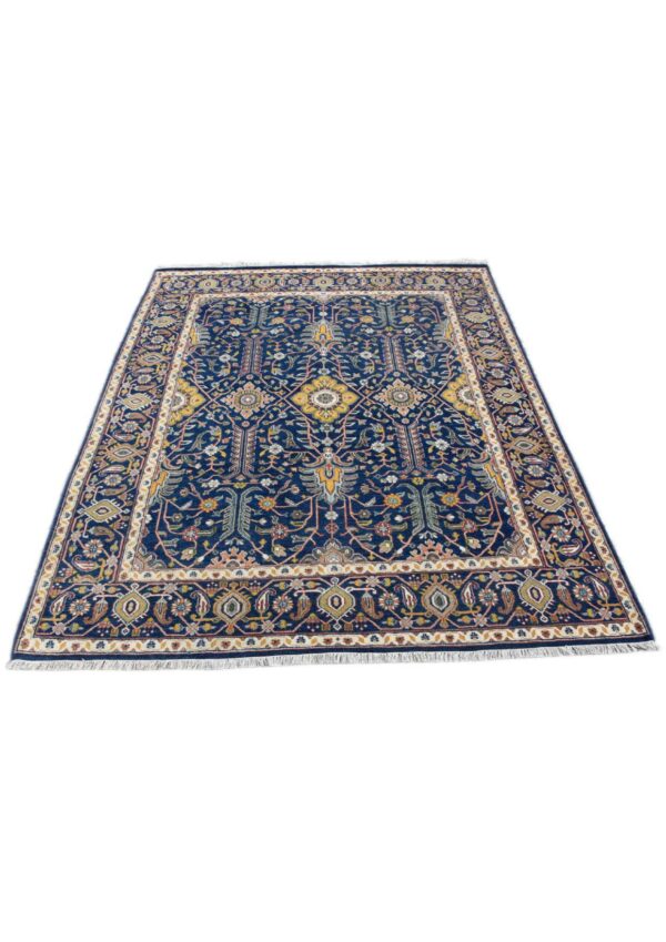 Handmade Living Room Oushak Rug, Luxury Oushak Carpets