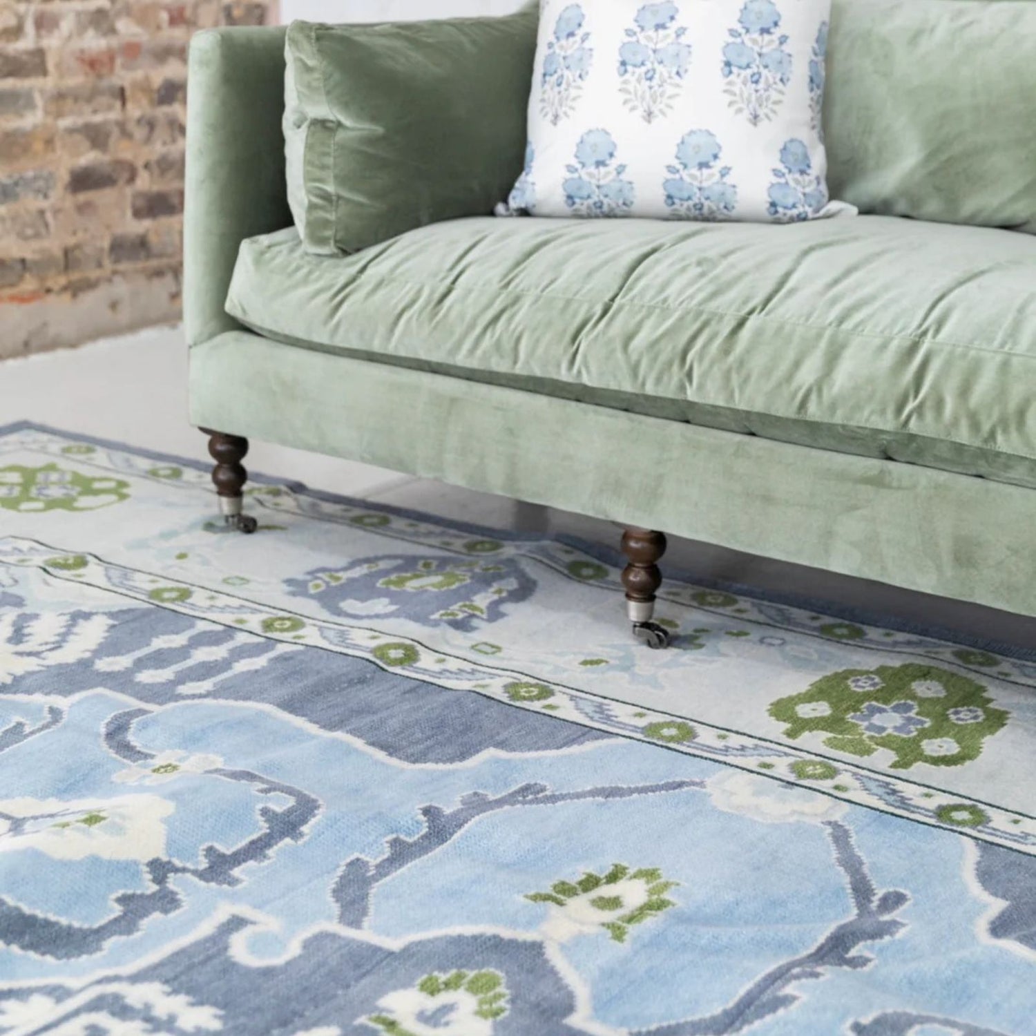 Oriental Wool Oushak Rug,Handwoven Oushak Rugs