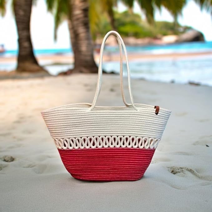 Hand Bag | large Tote Bag | Summer Bag | Bucket Bag | Basket Bag | Bamboo Tote