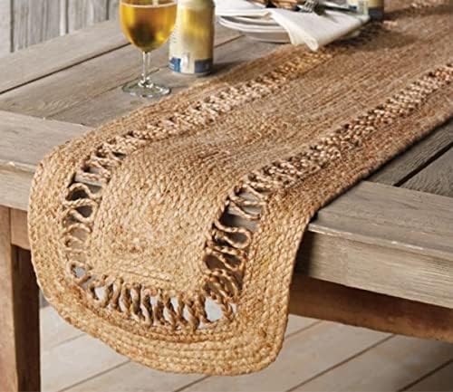 Beautiful Hand Braided Table Top, Boho Woven Placemats