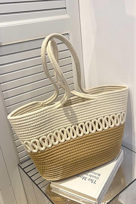 Hand Bag | large Tote Bag | Summer Bag | Bucket Bag | Basket Bag | Bamboo Tote