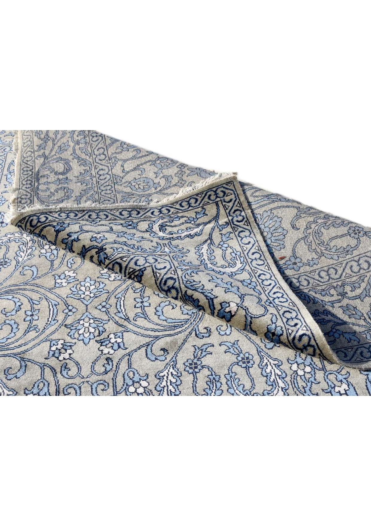 Floral Pattern Oushak Rug, Handwoven Oushak Carpets