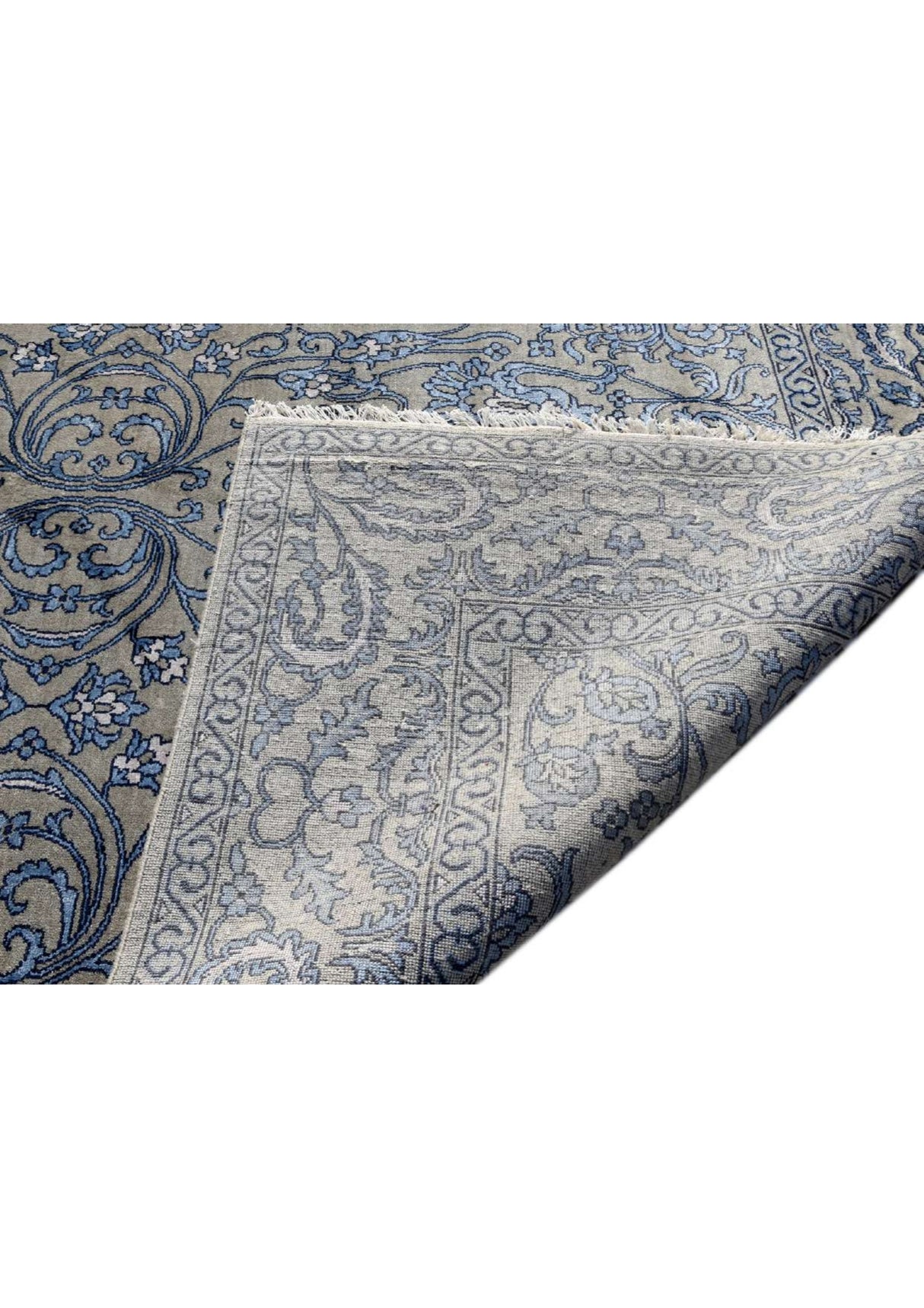 Floral Pattern Oushak Rug, Handwoven Oushak Carpets