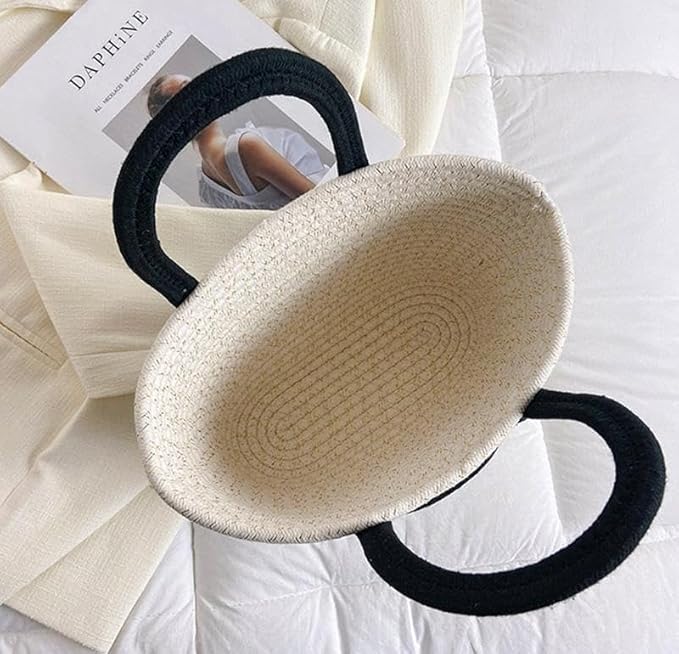 Hand Bag | Small Tote Bag | Summer Bag | Bucket Bag | Basket Bag | Bamboo Tote