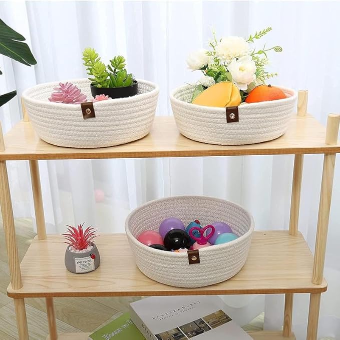 Jute Baskets | Designer Baskets | Storage/Shelves Baskets