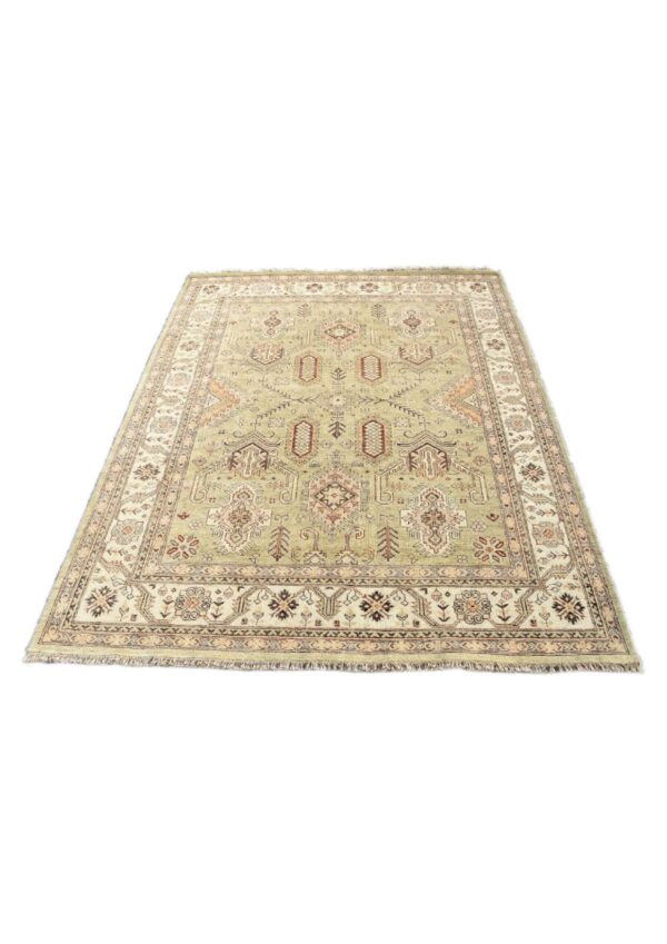 Traditional Large Handwoven Oushak Rug, Décor for Playroom